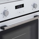 SIA SO103WH 60cm White Built In Single Electric True Fan Oven With Digital Timer