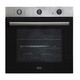 SIA 60cm Stainless Steel Fan Oven, 4 Zone Induction Hob & Curved Cooker Hood