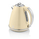 Swan SK19020CN 1.5L Cream 1950'S Retro Style Cordless Kettle With Cable Storage