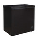 198L Black Chest Freezer, Freestanding, W82 x D55 x H85cm - SIA CHF198BL