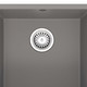 Inset / Undermount Composite Kitchen Sink In Grey 440 x 440 - SIA UM10GR