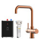 SIA BWT340CU Copper 3-in-1 Instant Boiling Hot Water Tap Including Tank & Filter