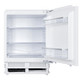 Integrated Under Counter Fridge In White, Unbranded, Fixed Hinges - SIA LF60BU