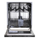 60cm Integrated Dishwasher, 12 Place Settings 9 Programmes - Montpellier MDI705