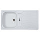 Astracast Composite Kitchen Sink In White, 1.0 Bowl With Waste & Fittings - J9WH