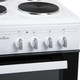 50cm Single Cavity Electric Cooker In White - Willow WSE50W