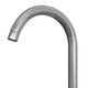 Kitchen Mixer Tap In Chrome, Single Lever, Swan Neck, Monobloc - SIA KT26CH