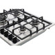 CDA HG6350SS 60cm Stainless Steel 4 Burner Gas Hob With Cast Iron Supports & FFD