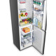 Tall Black Fridge Freezer With Water Dispenser 252L - Fridgemaster MC55240MDFB