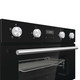 Hisense Double Electric Fan Oven In Black BID95211BGUK