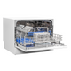 Table Top Dishwasher In White, 6 Places 6 Programmes SIA TTD6W