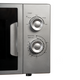 20L Silver Microwave, Freestanding, 700W - SIA FAM21SI