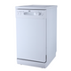 45cm White Freestanding Dishwasher, 9 Places - SIA SFSD45W