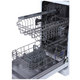 45cm White Freestanding Dishwasher, 9 Places - SIA SFSD45W