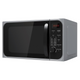 FCM25SI SIA Freestanding Microwave Oven, 900w Silver