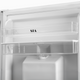 SIA SFF17650W Freestanding 252L Fridge Freezer - White