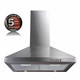 CDA ECH63SS 60cm Stainless Steel Chimney Cooker Hood Kitchen Extractor Fan