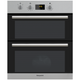 Stainless Steel Hotpoint built-under double oven DU2 54 0IX