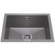 CDA KMG24GR 1.0 Bowl Granite Grey Undermount Kitchen Sink