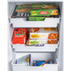 SIA Freestanding silver combi fridge freezer 182L SFF1570SI/E