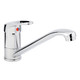 Astracast Sierra 1.5 Bowl Cream Kitchen Sink And Franke Zeno Chrome Mixer Tap