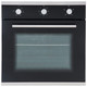 SIA 60cm Single True Fan Oven, 4 Zone Touch Control Ceramic Hob And Chimney Hood