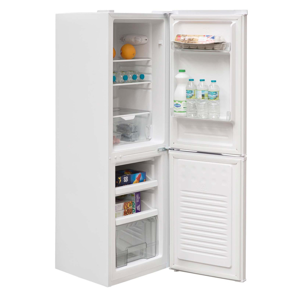 SIA FF1490WH White 50/50 Freestanding Fridge Freezer 158L W47 x H149 x