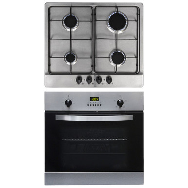 electric fan assisted oven and gas hob
