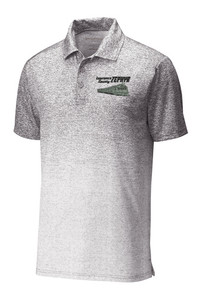 Lawrence County Zephyr - White/Graphite Sport-Tek Ombre Heather Polo