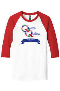 Quarry Quilters - 3/4-Sleeve Raglan Tee 