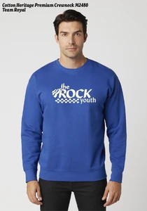The Rock Crewneck Sweatshirt - Design A
