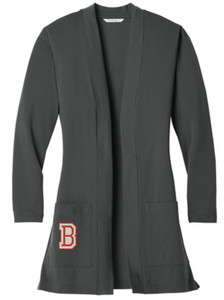 BMS Staff - Ladies Long Pocket Cardigan