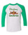 Christmas Calories - Three-Quarter Sleeve Raglan