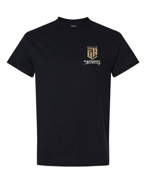 Gateway Academy Cotton T-Shirt - Left Chest and Full Back