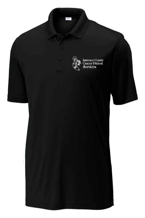 Lawrence County Cancer  - Polyester Polo