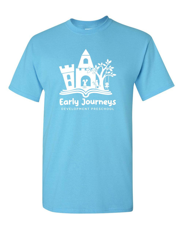 Early Journeys Adult Tee - Book Design