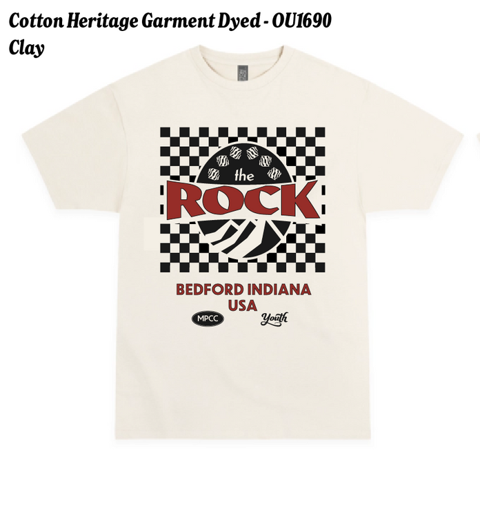 The Rock Tee - Checker