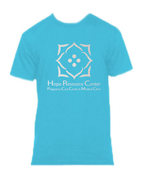 Hope Resource Center - Fine Jersey Short Sleeve T-Shirt (Glitter)
