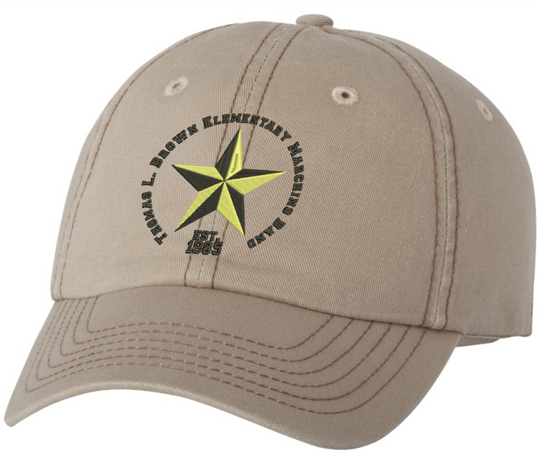 Star United - Thomas L Brown - Black Lettering - Dad's Cap