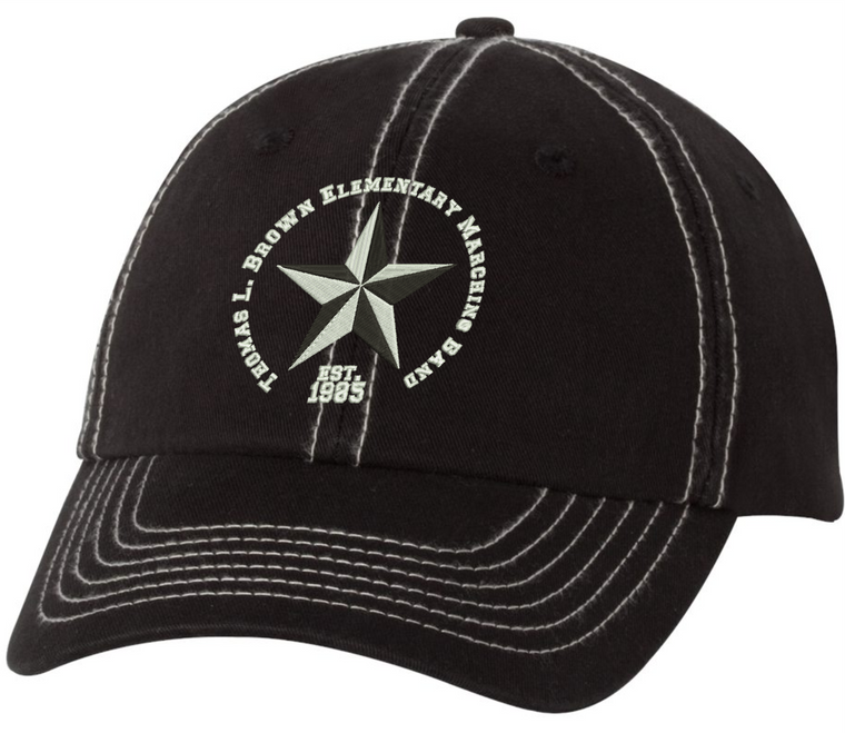 Star United - Thomas L Brown - White Lettering - Dad's Cap