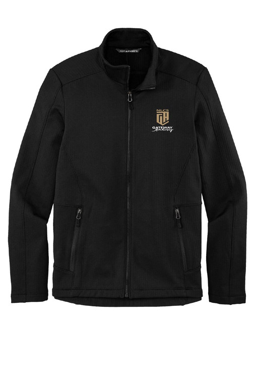Gateway Academy - Fleece Grid Jacket - Free Personalization
