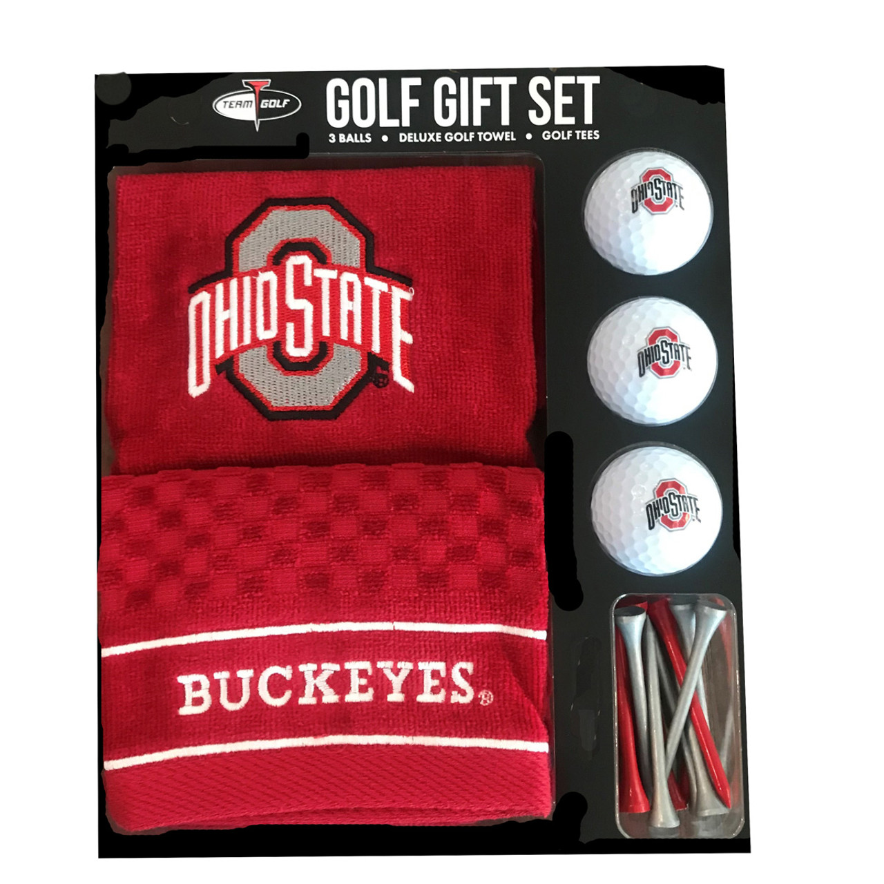Ohio State Buckeyes Team Golf Gift Set