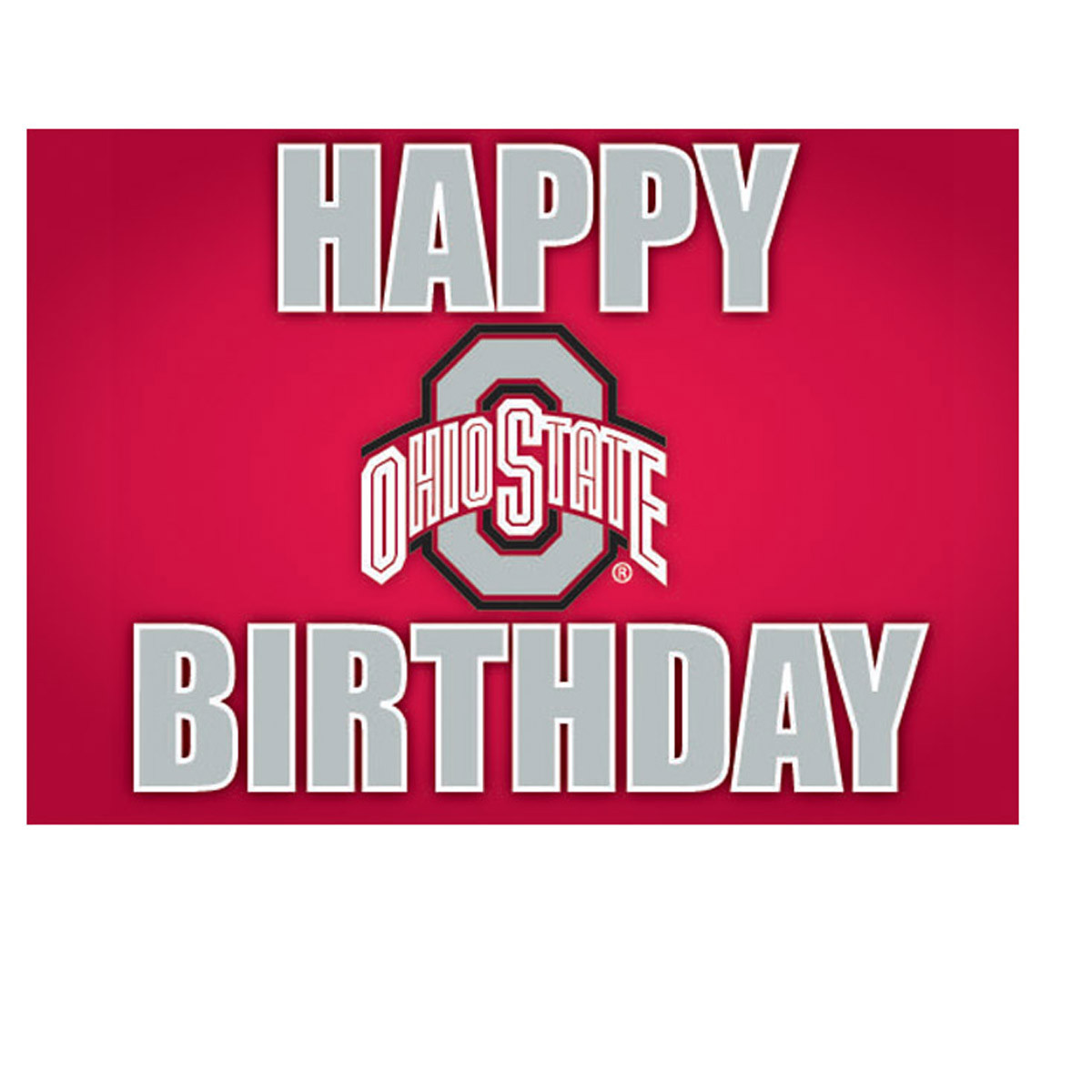 Ohio State Birthday Card - College Traditions