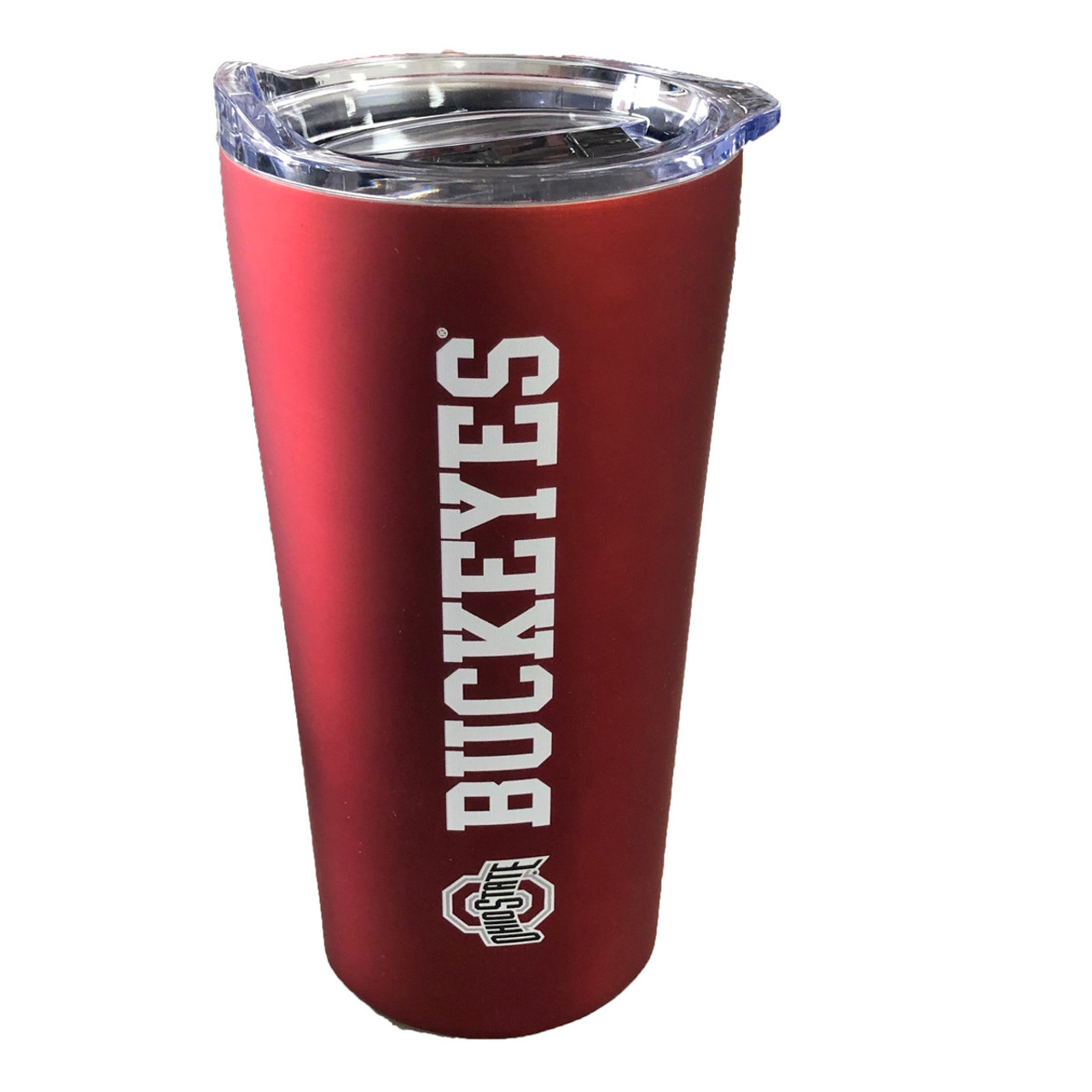 Ohio State Red 20oz Stainless Steel Insulated Tumbler. Vacuum Sealed. -  College Traditions