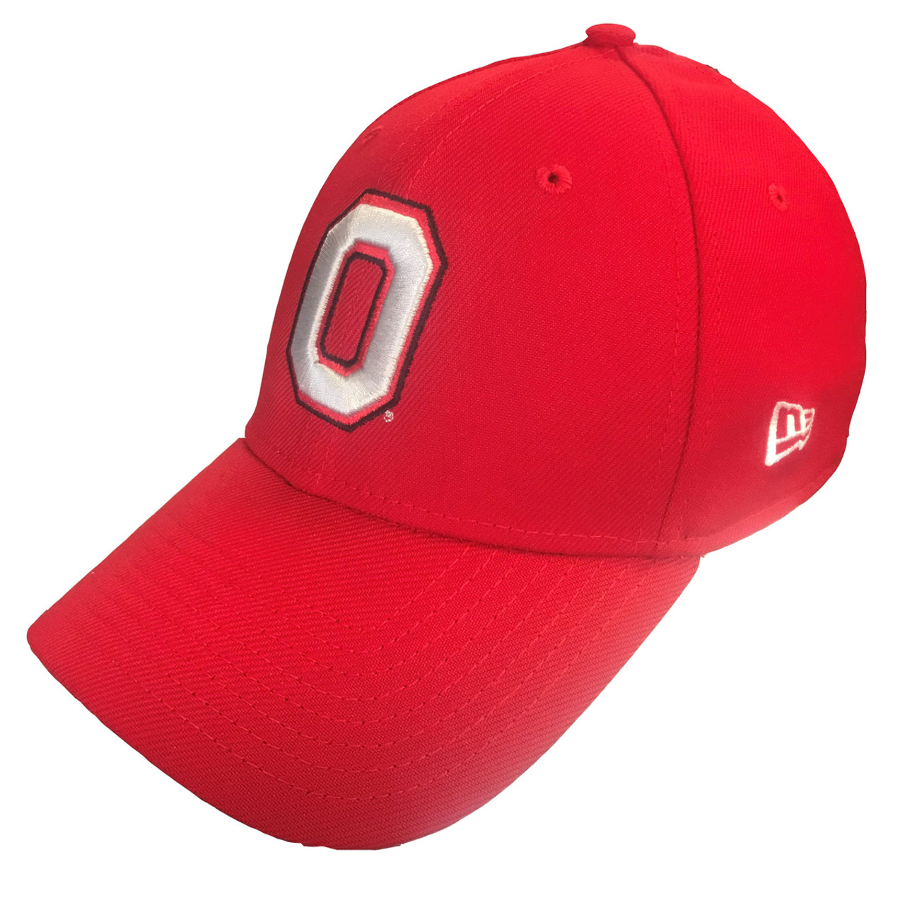 Ohio State Red Block O Fitted Cap - College Traditions