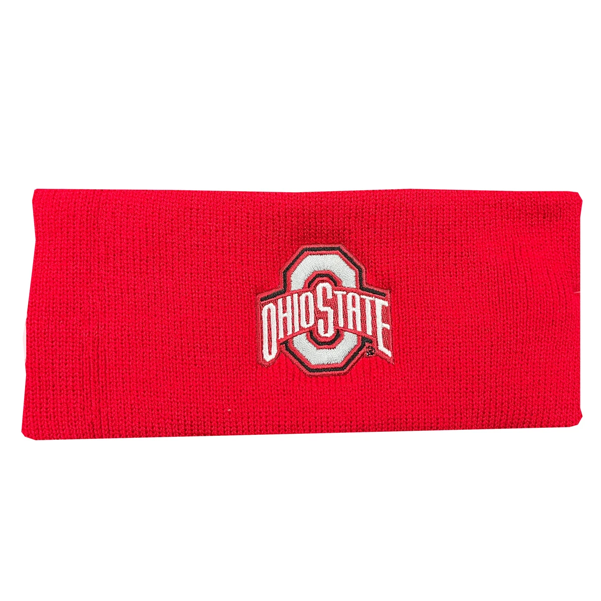 Ohio State Red Knit Ear Band - College Traditions display picture 3