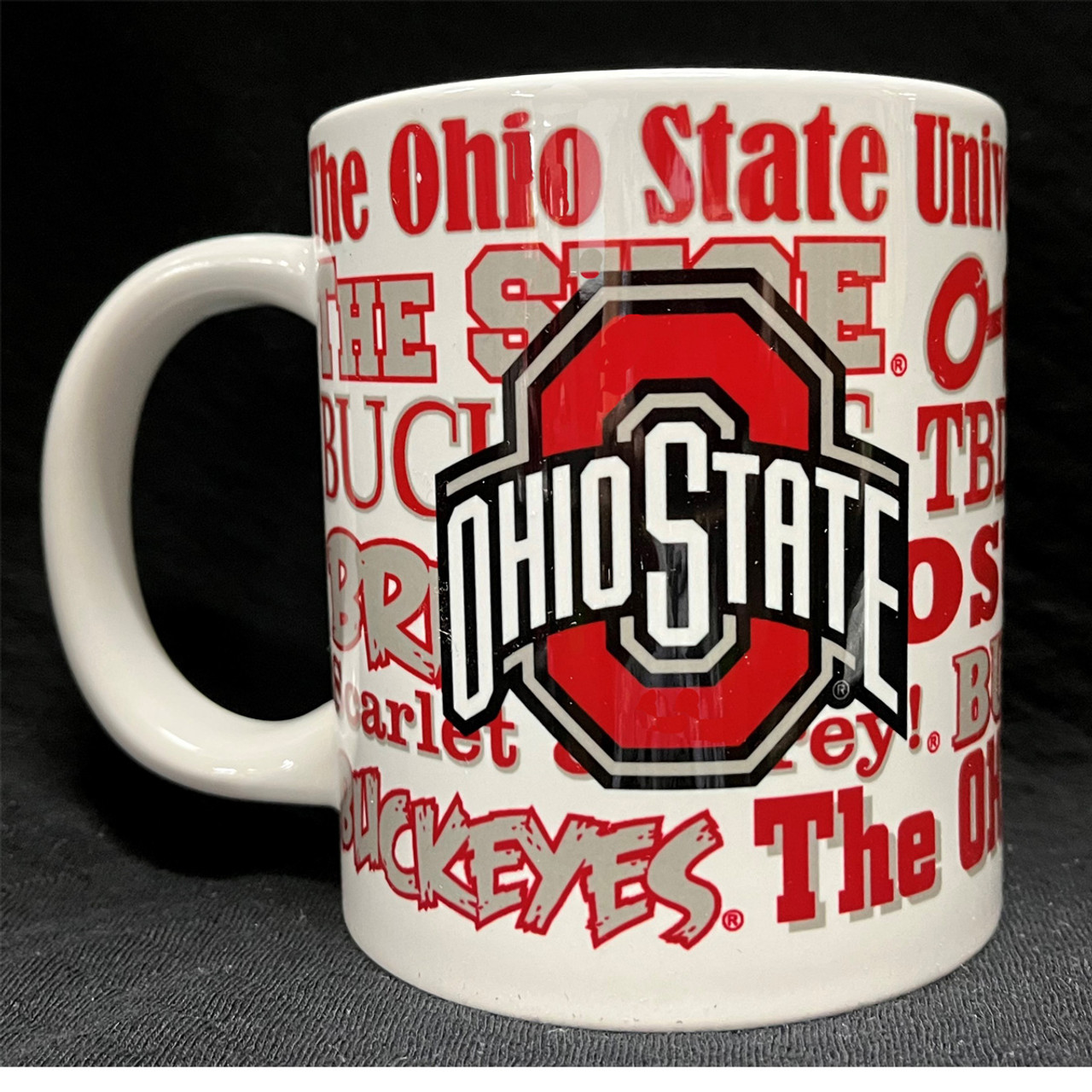 Officially Licensed NCAA 20 oz. Roadie Travel Mug w/Handle-Ohio State