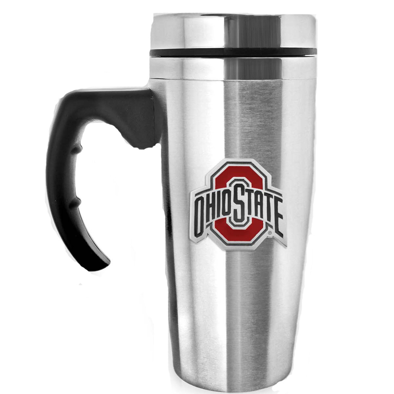 Ohio State Buckeyes 16 oz. Stainless Steel Travel Mug