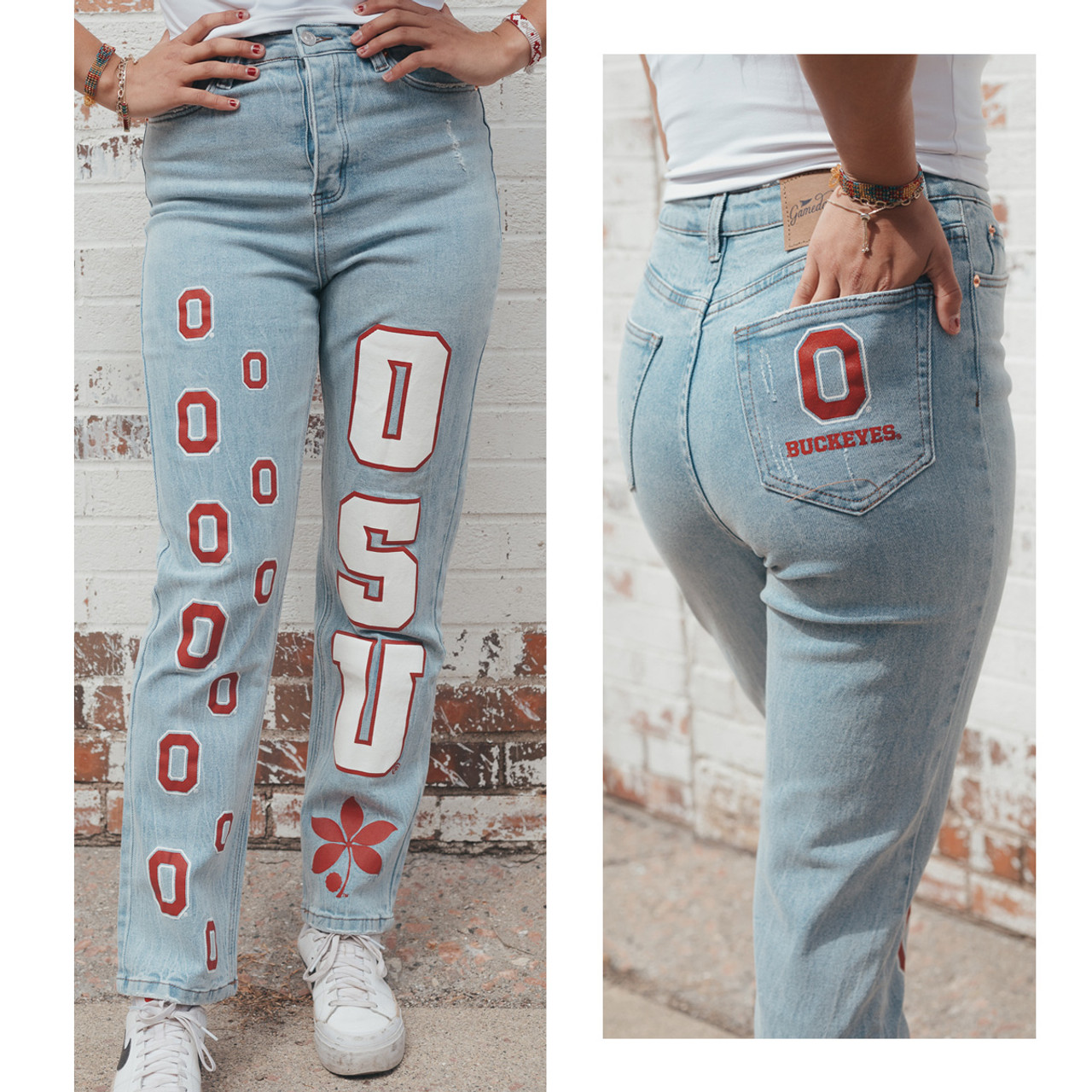 Vintage Embroidered Womens Denim Ladies Jeans Pant Elastic Waist, Slim Fit,  Ankle Length Perfect For Spring/Summer 2023 From Waltonpercy, $16.64 |  DHgate.Com