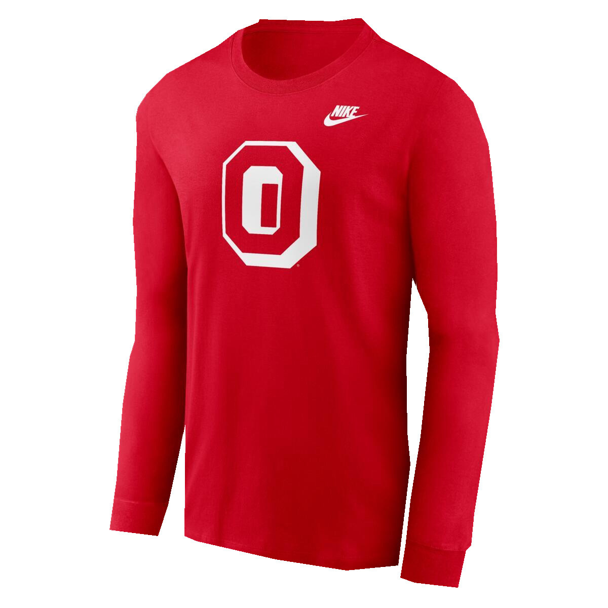 Ohio State Nike Red Long Sleeve Vault Block O. - College Traditions